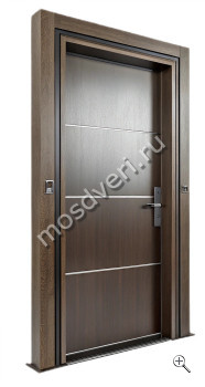 Дверь для частного дома с терморазрывом и МДФ - купить от производителя Мосдвери Дверь для частного дома с терморазрывом и МДФ