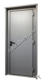 Темно-серая входная дверь тамбурная СДД-018 - купить от производителя Мосдвери Темно-серая входная дверь тамбурная СДД-018